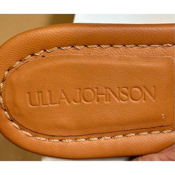 Ulla Johnson Doria Ruffle Silk Sandals NWOB Size 38 1/2 - Picture 6 of 8